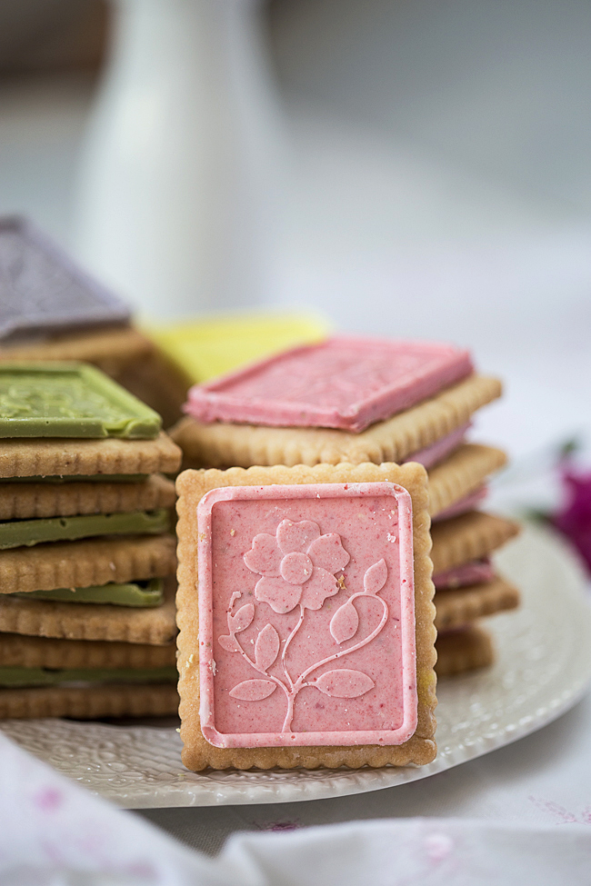 Butter Cookies With White Chocolate A Bit Wholesomely
